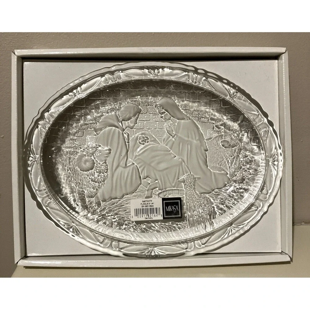 Mikasa NATIVITY SCENE Plaque Plate 9